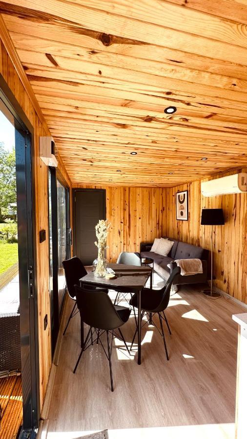 Luxe Tiny House Bij Het Leekstermeer Matsloot Eksteriør bilde