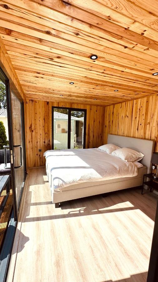 Luxe Tiny House Bij Het Leekstermeer Matsloot Eksteriør bilde