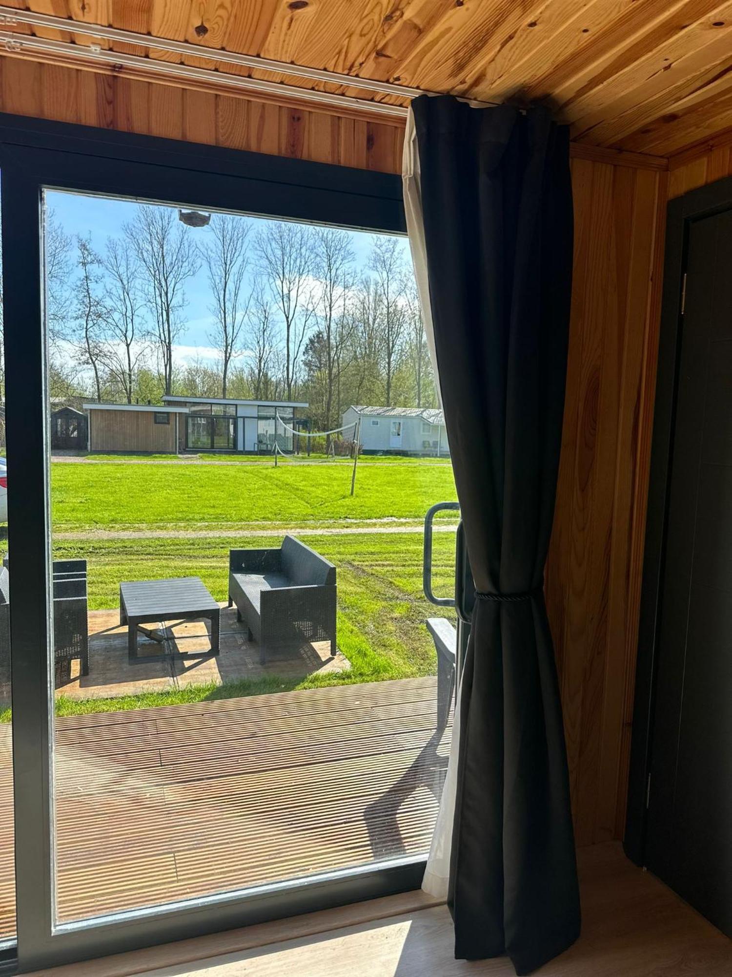 Luxe Tiny House Bij Het Leekstermeer Matsloot Eksteriør bilde